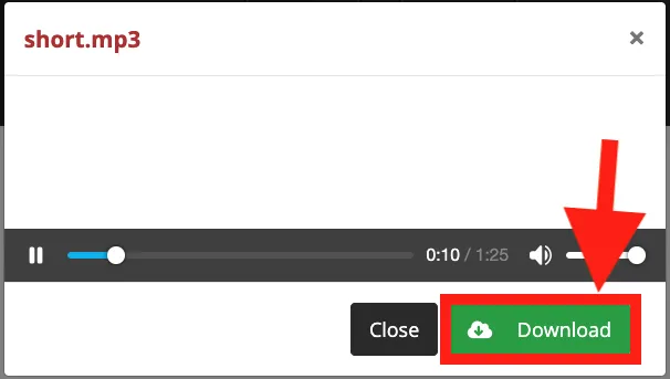 Screenshot of CloudConvert
